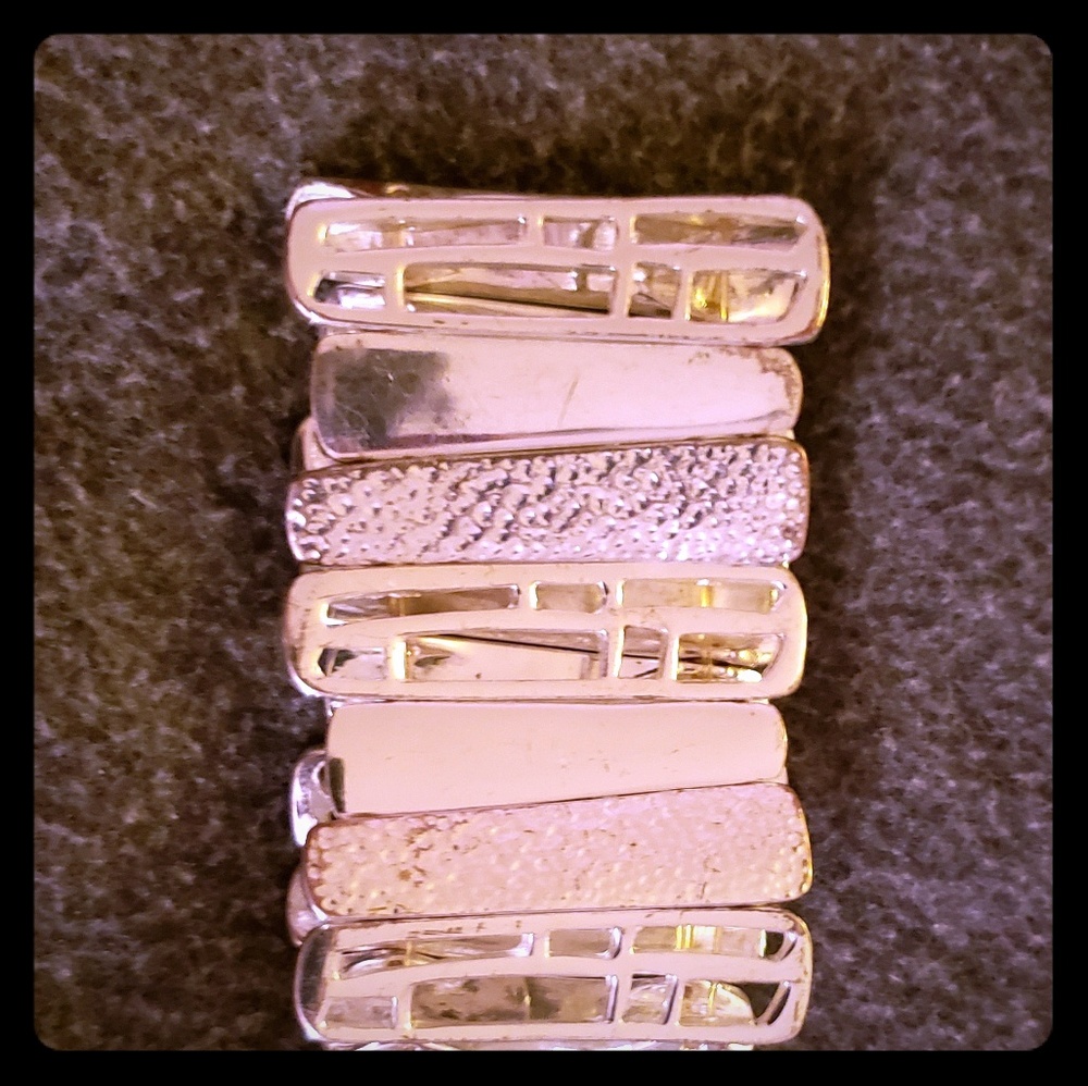 Silver plated bracelet